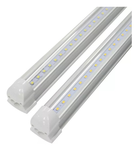 Imagen 2 de 4 de Tubo Luz Led 120cm C/ Artefacto Incluido ¡mira Video Real ¡