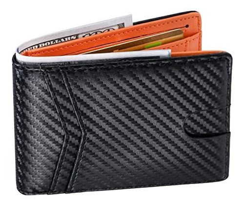 Wrtee Slim Wallet For Hombre Capacidad Más Grande Con 2xgwz
