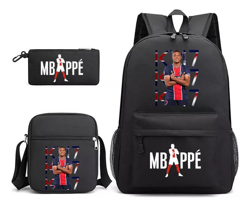 Mochila Escolar Mbappé France Nº 10 2023 For 3 Units