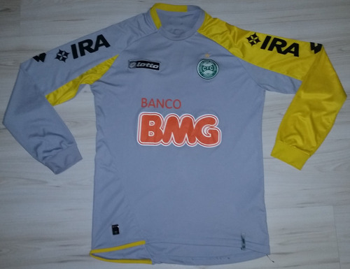 Camisa De Jogo De Goleiro Coritiba 2011 #1 Lotto Bmg Ira
