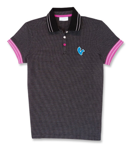 Playera Polo Vespa V-stripes Dama