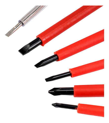 Destornilladores Aislados 1000v Electricista Juego Kit