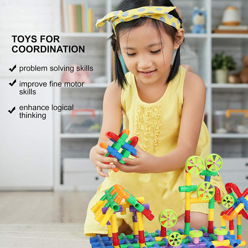 Stem Building Blocks Toy For Kids Educational Toddlers To...