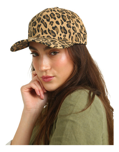 Gorra Cap Visera Sombrero Animal Print Mujer Leopardo Leopardo Unico