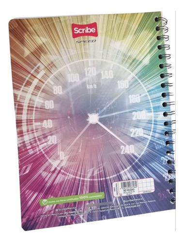 Cuaderno Profesional De Cuadro Chico 100 Hojas Imagen D Moto