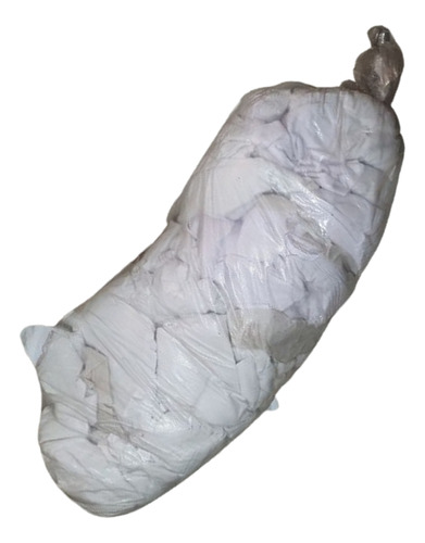 Trapo Industrial Blanco 100% Algodón  (10kg)
