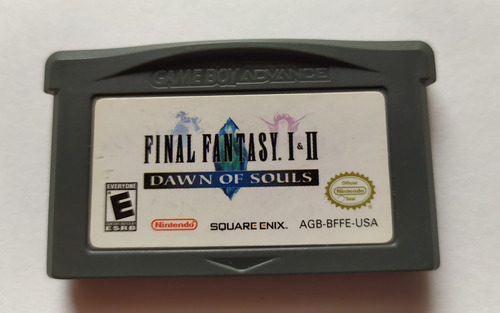 Final Fantasy 1 Y 2 Original Para Game Boy Advance