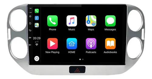 Qp Auto Radio Estéreo Android Gps Para Vw Tiguan 2010-2017