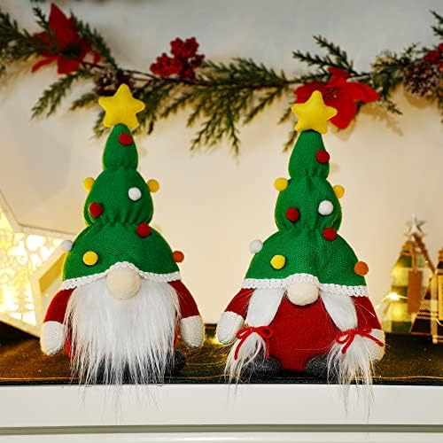 Paquete De 2 Gnomos De Navidad Gnomos Suecos De Papa Noel Gn