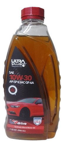 Lubricante Ultra Plus 10w30 Semi Sintetico 