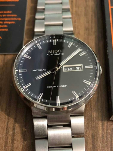 Relogio Mido Commander Ii Datoday Auto M014.430.11.051.00