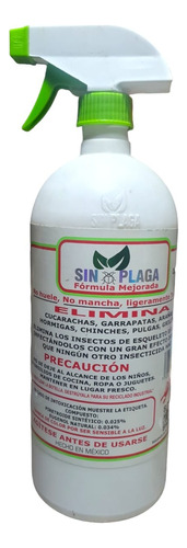  Sin Plaga Formula Mejorada. Original. 960 Ml Cucas, Hormiga