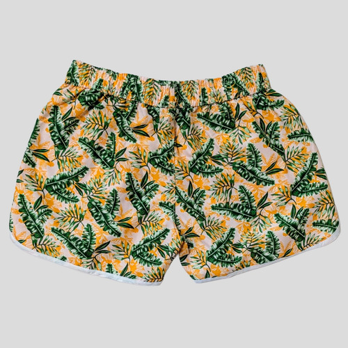 Short Para Mujer De Playa Secado Rápido Con Bolsas