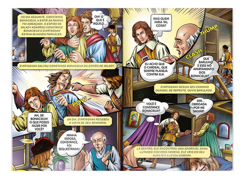 GIBI Clássicos: Três Mosqueteiros, Os, de Brijbasi Art Press Ltd. Editorial Brasileitura em português, 2019