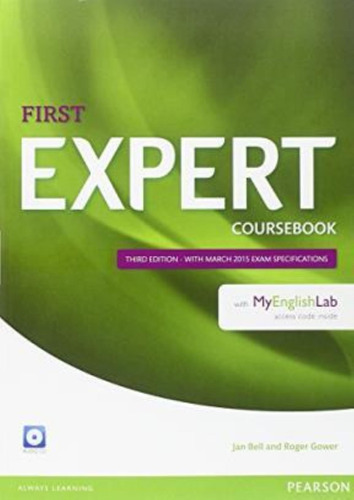First Expert Coursebook With Online Audio & Myenglishlab