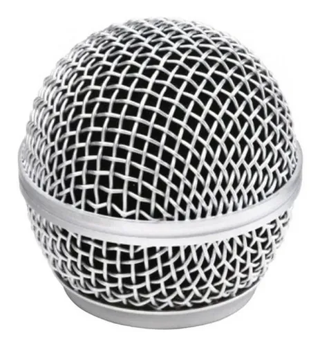 comprar Globo De Microfone Gl1 Pu002Fkarsect Krd200 u002F Dvs100 u002F Kru Prata