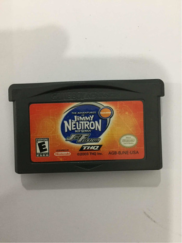 Jimmy Neutron Gameboy Advance