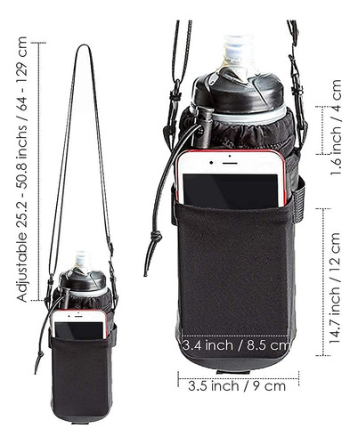 Bolsa De Botella De Agua Para Bicicleta Impermeable Soporte