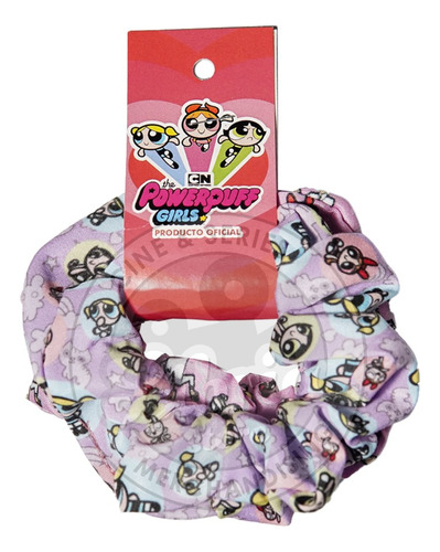 Pack De Scrunchies Chicas Superpoderosas Gomitas De Pelo Cn