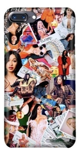 Funda Celular Cardi B Pop Rap Collage Para Toda Marca De C *