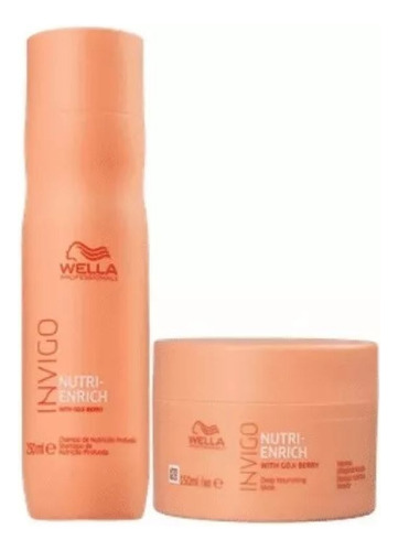 Shampoo Y Mascara  Wella Invigo Enrich Nutrición