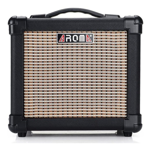 Amplificador Portatil Para Guitarra 10w Con Aux Aroma Ag-10
