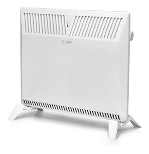Calefactor Electrico Clever Con4000 1000w Por Conveccion Color Blanco