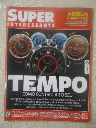 Super Interessante #285 Ano 2010 Como Controlar O Tempo