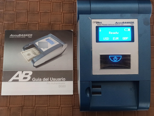 Detector De Billetes Accubanker D580