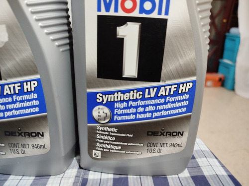 Mobil 1 Transmisión Automát Sintético Lv Atf Hp Made In Usa