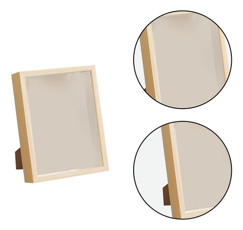 Caja De Sombra Diy, Marco De Madera Artesanal, De Madera
