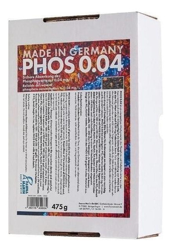 Phos 0.04 - 475g - Fauna Marin - Removedor De Fosfato