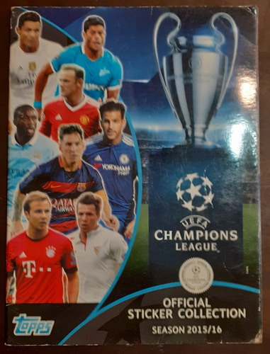 Album** Champions League**2015/16 (tiene 5 Figus )