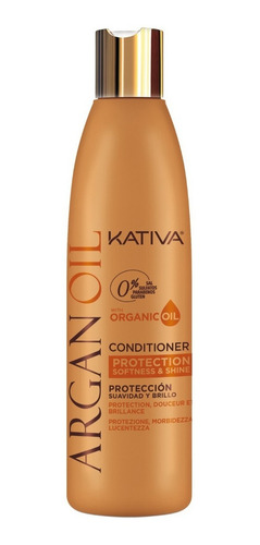 Pack Shampoo + Acondicionador Kativa Argan 250ml