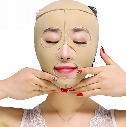 Faja Mentonera Facial Adelgazante, Antiarrugas, Vendaje