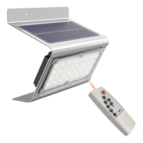 Luz Solar Sensor De Movimiento Seguridad Exterior Aleac...