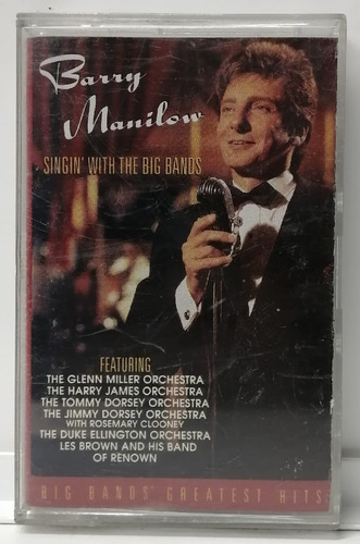 Barry Manilow Cassette Mexicano Singin Big Bands Bls Lnx Kst