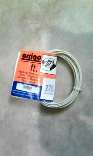 Cable Telefono  Telf 2,75 Mts 