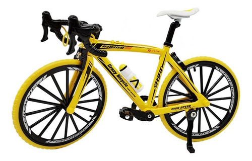 Bicicleta Deportiva Amarilla #4a 1/10 Modelismo