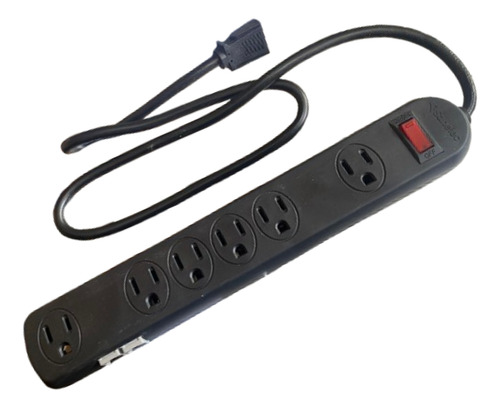 Sanelec Multicontacto Con Supresor De Picos 6 Contactos