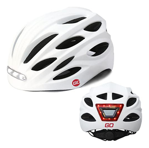 Go Knight Commuter Casco De Bicicleta Con Luz - Casco De Bic