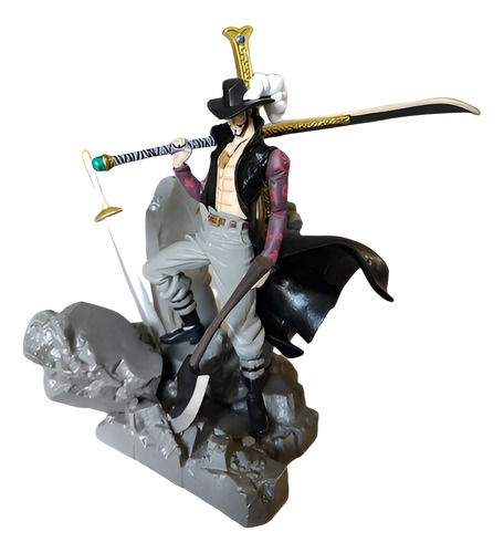 Figura De Drácula Mihawk Roronoa Zoro De One Piece 15 Cm
