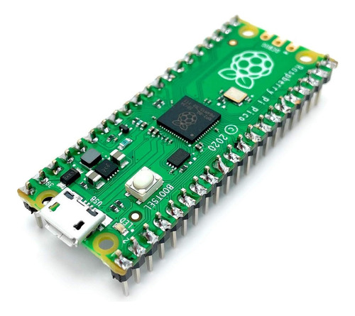 Raspberry Pi Pico Rp2040 Micropython Placa + Pines Soldados