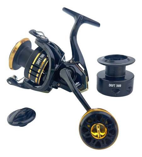 Reel Frontal Amberjack Drift 7000 Pesca Rio Variada Mar 10kg