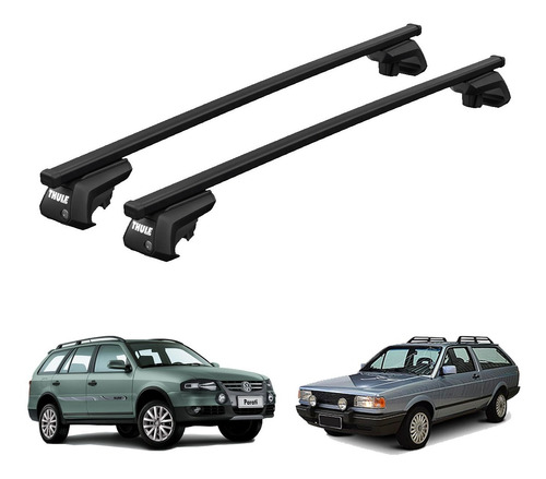 Rack Bagageiro Vw Parati 3p 5p Wagon 1985 Diante Evo Thule