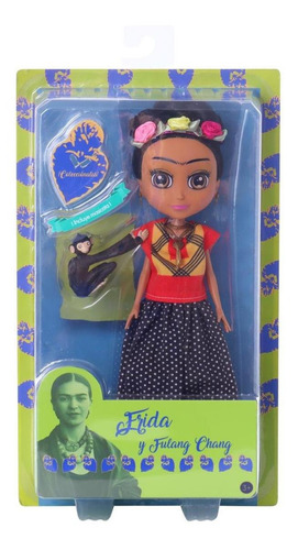 Frida De Mis Amores - Frida Fashion Doll Con Mascota Fulang 