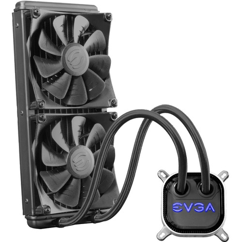 Enfriador Liquido Para Cpu Evga Clc - Led Rgb Todo En 1