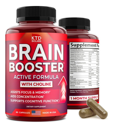 Brain Booster Recuperar La Memoria Mejor Rendimiento