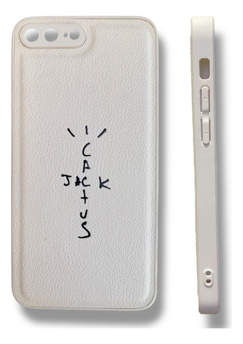 Funda Case Para Iphone 7 Plus / 8 Plus Travis Scott Uso Rudo Blanco Iphone 7 Plus / 8 Plus