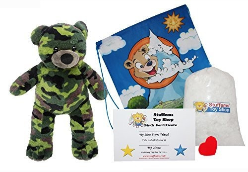 Haga Su Propio Kit De Oso De Camuflaje De 16 Pulgadas Con An